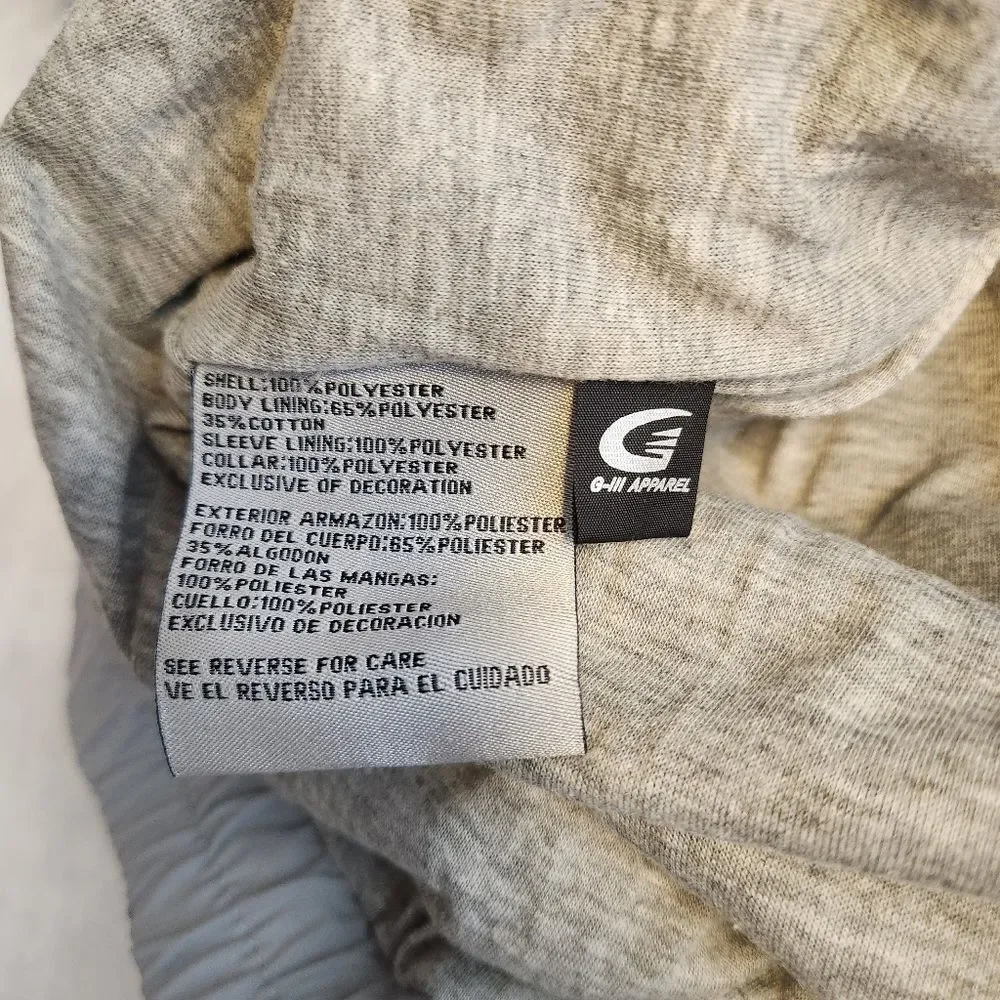 VTG K-State Gray and Purple Pullover Jacket M